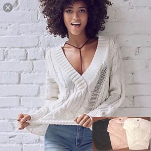 EXPRESS CABLE KNIT SWEATER